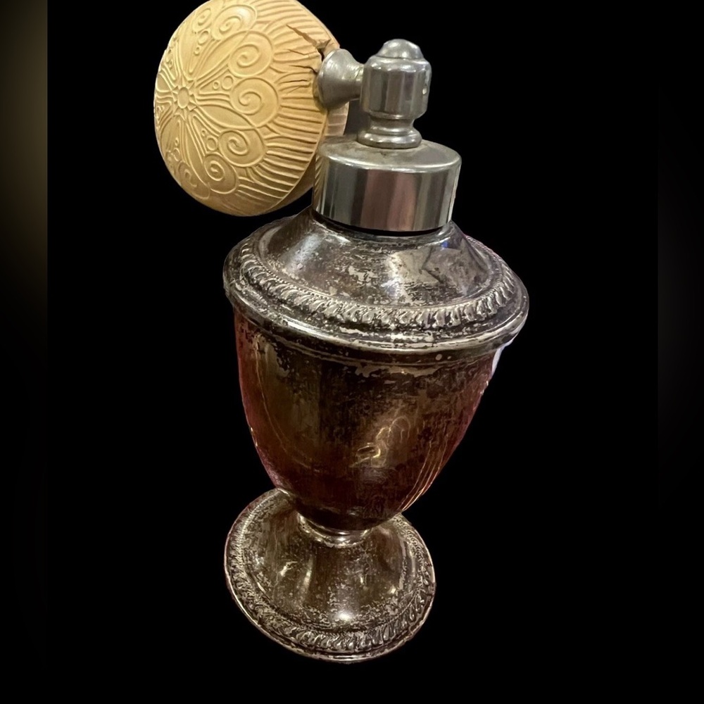 VINTAGE STERLING SILVER PERFUME ATOMIZER - Duchin Creations